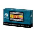 Zestaw farb temper ASTRA w tubkach 6 kolorów x 20 ml