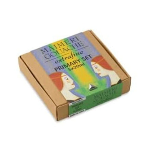Farby Maimeri Gouache Extra Fine zestaw gwaszy - 5x20ml.jpg