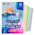 Blok techniczny Astra - 170g, 10ark. A4 - kolorowy pastelowy.jpg