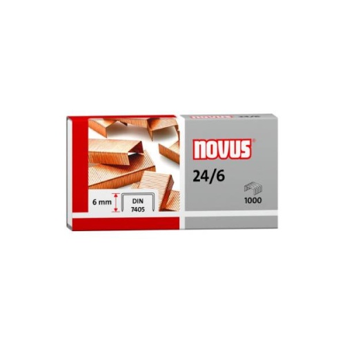 Zszywki biurowe NOVUS - 24/6