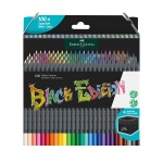 Kredki ołówkowe trójkątne FABER-CASTELL Black Edition 100 kolorów