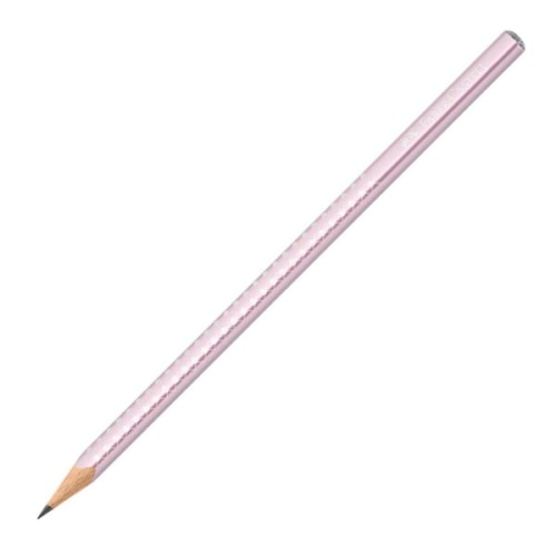 Ołówek-Sparkle-Pearl-FABER-CASTELL- metallic-pink