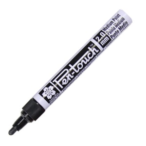 Marker permanentny Pen-touch Sakura - czarny - M - 2,0mm