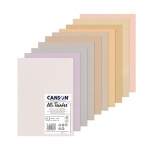 Papier do pasteli Canson Mi - Teintes - 160g, A4 10ark. - odcienie pastelowe
