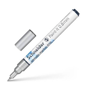 Flamaster, marker metaliczny SCHNEIDER Paint-It - srebrny 