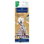 Zestaw flamastrów akwarelowych FABER-CASTELL Goldfaber Aqua - SKETCH FASHION - 6 kolorów 