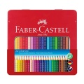 Kredki akwarelowe FABER-CASTELL COLOUR GRIP 2001 - 24 kolory - metalowe opakowanie.jpg