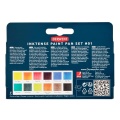Farby akwarelowe w kostkach Derwent Inktense Paint Pan Set #01 - 12 kolorów.jpg