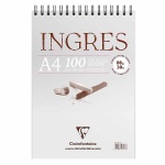 Blok do pasteli Ingres Clairefontaine - 80g, 100ark, A4 - na spirali