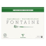 Blok do akwareli FONTAINE Clairefontaine - Torchon - 300g, 25ark, 42x56cm