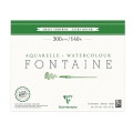 Blok do akwareli FONTAINE Clairefontaine - Torchon - 300g, 25ark, 24x30cm.jpg