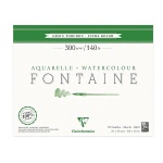 Blok do akwareli FONTAINE Clairefontaine - Torchon - 300g, 25ark, 24x30cm