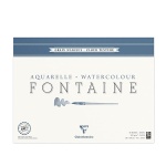 Blok do akwareli FONTAINE Clairefontaine - Grain Nuageux - 300g, 15ark, 36x48cm