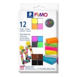 Zestaw modeliny Fimo Soft NEON - 12x25g