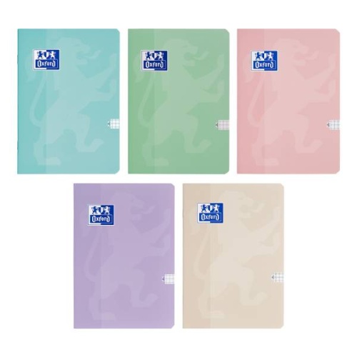 Zeszyt Kids OXFORD TOUCH Pastel A5, 32k., kratka