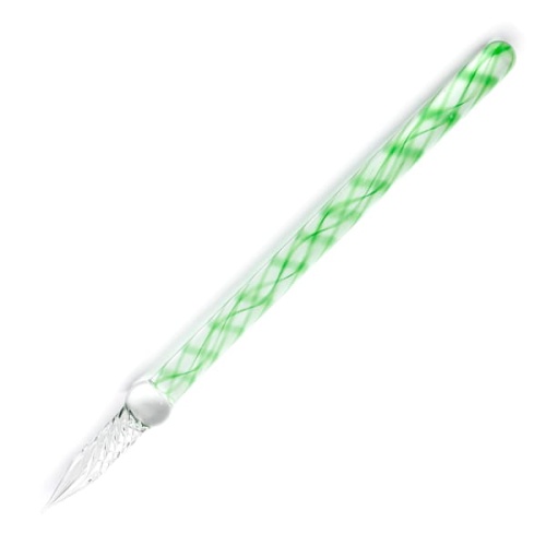 Pióro szklane do kaligrafii J.Herbin 16cm, proste - vert pre.jpg