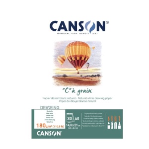 Szkicownik Canson "C" a grain - 180g, 30 ark. A5