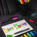 Zestaw flamastrów pędzelkowych Faber Castell Black Edition