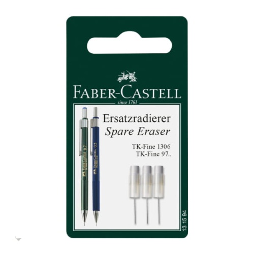 Zapasowe gumki do ołówków automatycznych Faber Castell TK-Fine