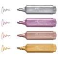 Zestaw zakreślaczy Faber Castell 1546 Metallic - 4 kolory.jpg