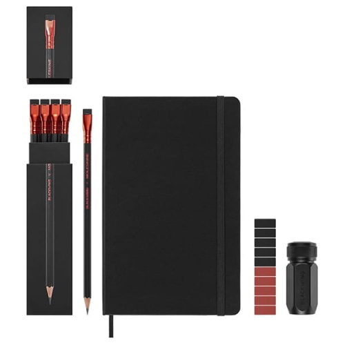 Zestaw ołówków i akcesorii BLACKWING x MOLESKINE Creative Set.jpg