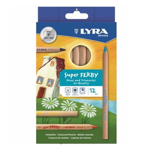 Kredki ołówkowe Lyra Super Ferby - 12 kol..jpg