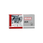 Zszywki biurowe NOVUS  - 24/6 - srebrne
