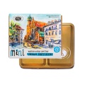 Farby akwarelowe w kostkach Roman Szmal Mini Urban Sketchers Gold - 8 kolorów.jpg