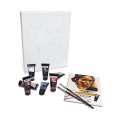 Zestaw farb akrylowych Sennelier Abstract Sennelier Kabari – Step by Step Acrylic Painting Portrait.jpg