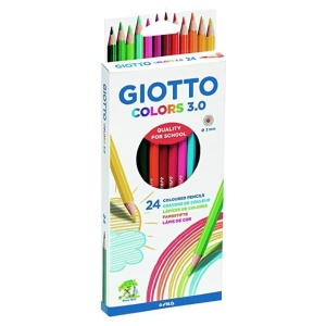 Kredki ołówkowe GIOTTO Colors 3.0 - 24 kolory