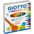 Flamastry Giotto Turbo Color - zestaw 24 szt.