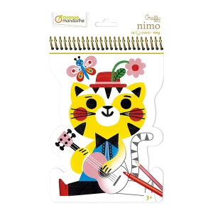 Kolorowanka dla najmłodszych Avenue Mandarine Graffy Nimo - Cats