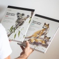 Blok akwarelowy Etchr 100% bawełna - 350g, 20ark, 22,8 x 30,4cm - hot pressed (gładki)