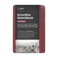 Szkicownik harmonijkowy Etchr Accordion Sketchbook - 220g, 42ark, 9,5x14,5cm (small) - hot press