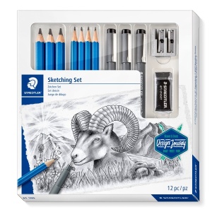 Zestaw do szkicowania Staedtler Sketching Set - 12 elementów 
