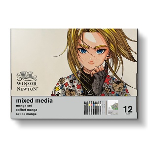 Zestaw artystyczny Winsor&Newton Mix Media Manga Set