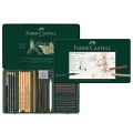 Zestaw węgli rysunkowych Pitt Monochrome Faber Castell - 33 sztuki.jpg