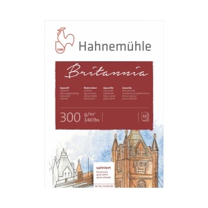 Blok akwarelowy Hahnemühle Britannia - 300g, 24x32cm, 12ark.