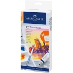Zestaw farb akwarelowych w tubkach FABER-CASTELL  Creative Studio - 12 kolorów 