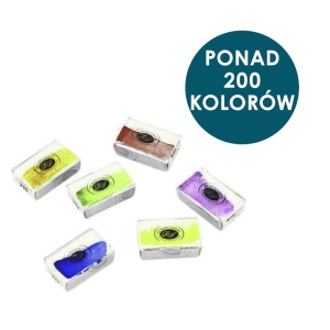 Farby akwarelowe Roman Szmal Aquarius w kostce - różne kolory
