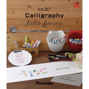 Blok do nauki kaligrafii Kuretake Calligraphy Brush Lettering 