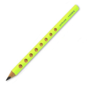 Ołówek trójkątny Lyra Groove Jumbo B żółty neonowy