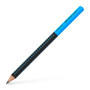 Ołówek grafitowy Faber-Castell Jumbo Grip 2001 Two Tones - HB - czarno-niebieski