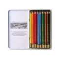 Kredki akwarelowe Koh-I-Noor Mondeluz DRAWING - 12 kolorów w metalowej kasecie