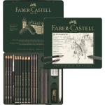 Zestaw artystyczny Faber Castell Pitt Graphite - 19 sztuk