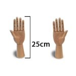 Drewniany model dłoni LENIAR - 25cm - prawa