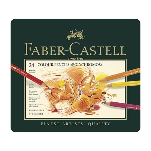 Kredki ołówkowe POLYCHROMOS Faber Castell - 24 kolory.jpg