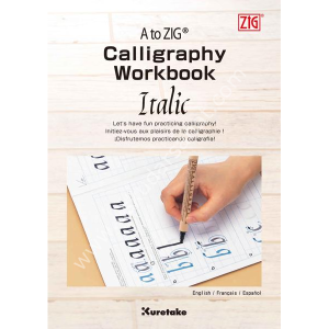 Blok do nauki kaligrafii KURETAKE Italic 
