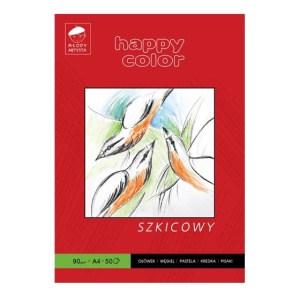 Blok szkicowy Happy Color Młody Artysta A3 90g*