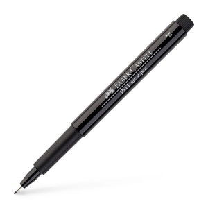 Cienkopis artystyczny Pitt Artist FABER-CASTELL - czarny - F